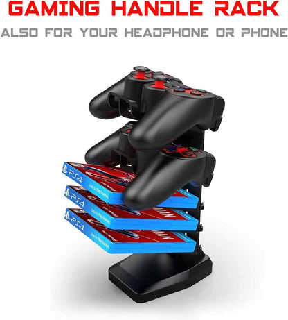 Ergonomic Gaming Desk 55 Inch, T Shaped Office PC Computer Desk with Desk Mouse Pad, Gamer Tables with Gaming Handle Rack, Cup Holder Headphone Hook