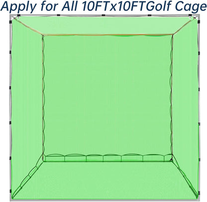 Golf Practice Hitting Nets for Backyard Driving Indoor Use Heavy Duty Practice Golf Driving Nets for Backyard Premium Portable Golf Impact Nets Cages with Frame and Net for Men