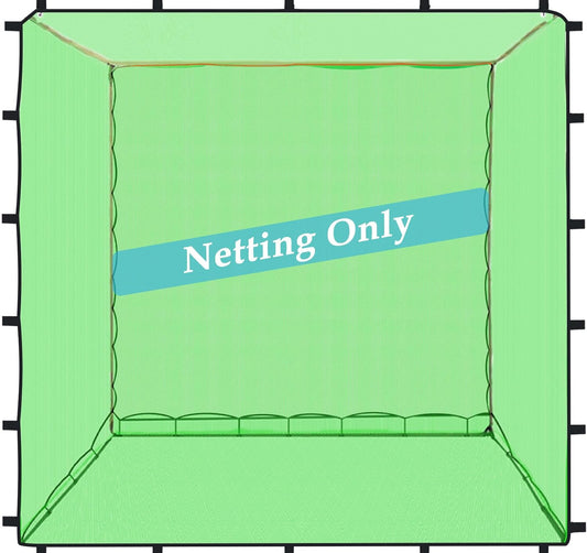 Golf Practice Hitting Nets for Backyard Driving Indoor Use Heavy Duty Practice Golf Driving Nets for Backyard Premium Portable Golf Impact Nets Cages with Frame and Net for Men